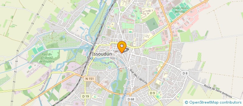 localisation de l'entreprise VENTILATION ISSOLDUNOISE  SAINT-GEORGES-SUR-ARNON