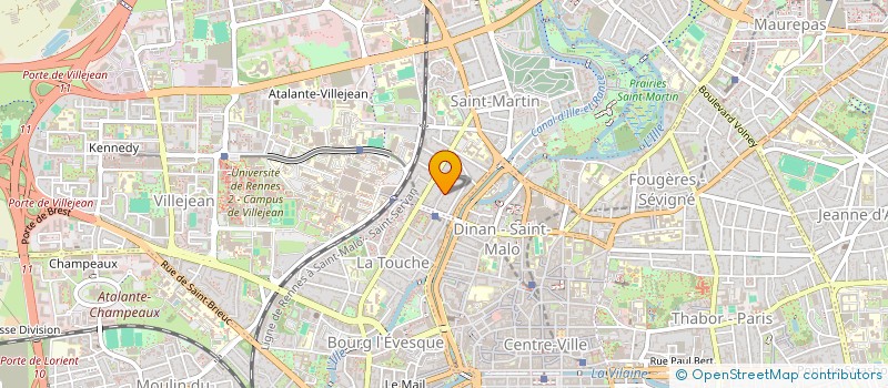 localisation de l'entreprise VENTILEGNE  RENNES