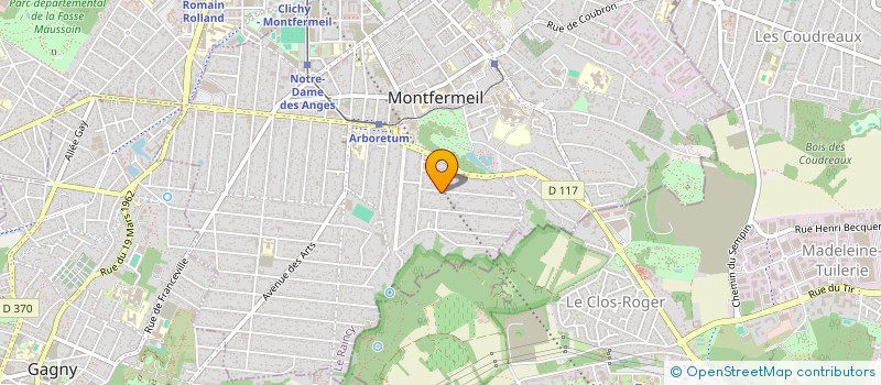 localisation de l'entreprise VENTILIM & ENANDERTIM à MONTFERMEIL