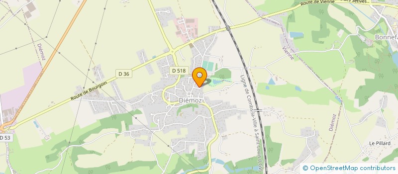 localisation de l'entreprise VENTILISTE SERVICES à VAULX-MILIEU