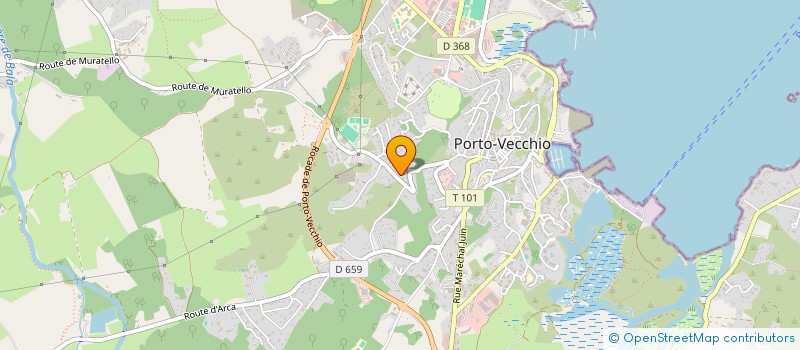 localisation de l'entreprise VENTIMIGLIA-LA-NUOVA à PORTO-VECCHIO