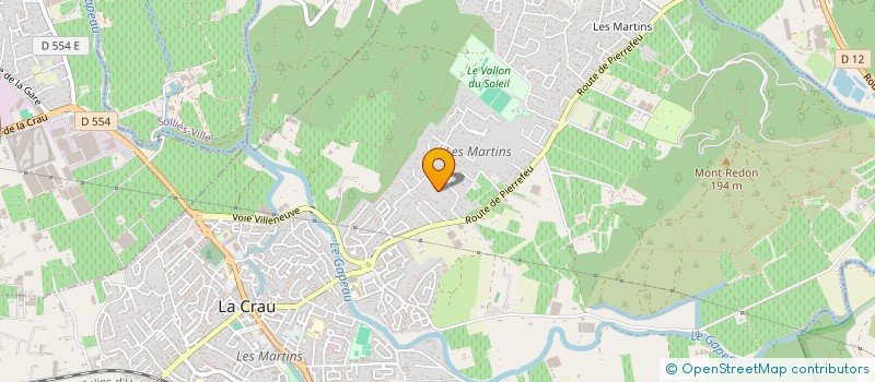 localisation de l'entreprise VENTISOLA  LA CRAU