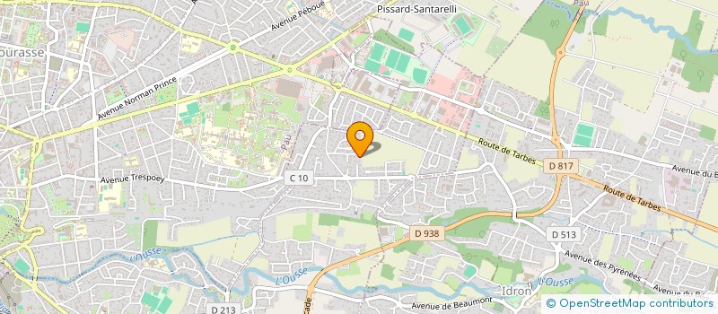 localisation de l'entreprise VENTITRE à PAU