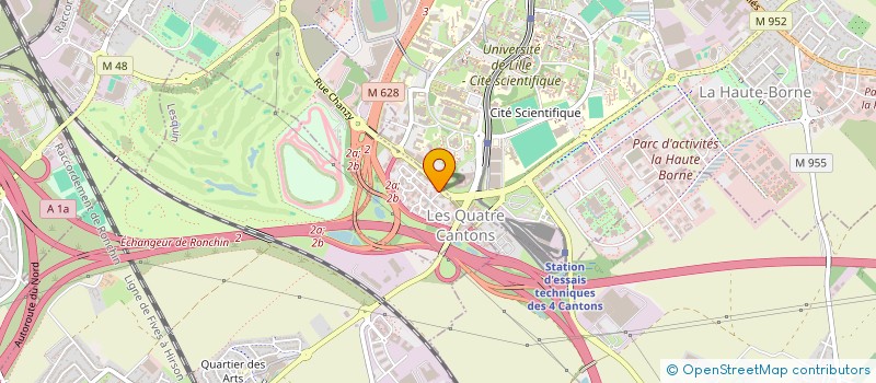 localisation de l'entreprise VENTO  LEZENNES