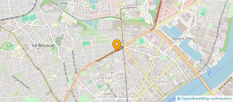 localisation de l'entreprise VENTORIS SERVICES à BORDEAUX