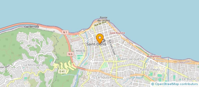 localisation de l'entreprise VENTOSE à SAINT-DENIS