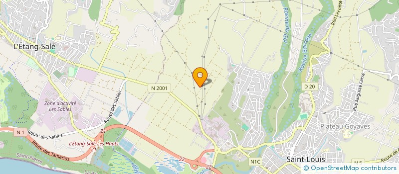 localisation de l'entreprise VENTOUX 1912  SAINT-LOUIS