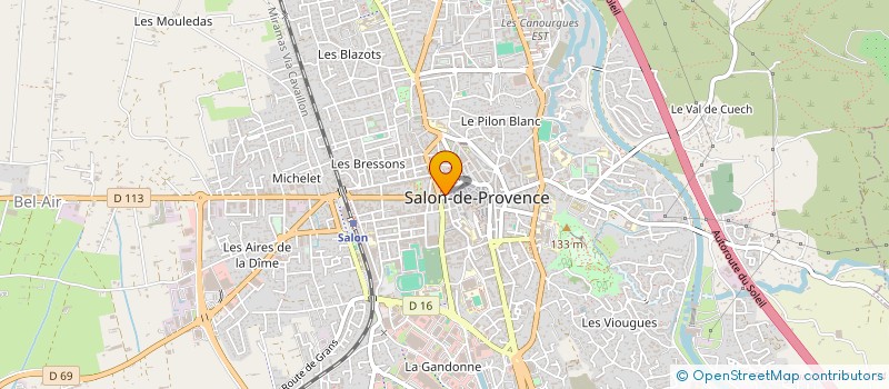 localisation de l'entreprise VENTOUX à SALON-DE-PROVENCE