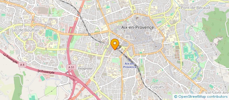 localisation de l'entreprise VENTOUX  AIX-EN-PROVENCE