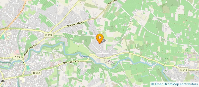 localisation de l'entreprise VENTOUX AUTO CROSS  MAZAN