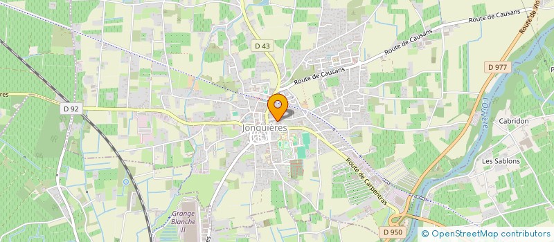 localisation de l'entreprise VENTOUX EVENEMENTS  JONQUIERES