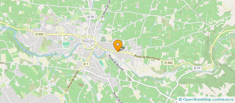 localisation de l'entreprise VENTOUX ORGANISATION à MAZAN