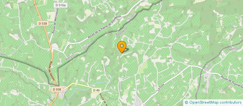 localisation de l'entreprise VENTOUX PUYMERAS  PUYMERAS