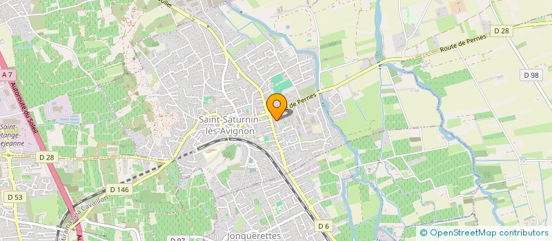 localisation de l'entreprise VENTOUX SPORTS EVENTS (VSE)  SAINT-SATURNIN-LES-AVIGNON