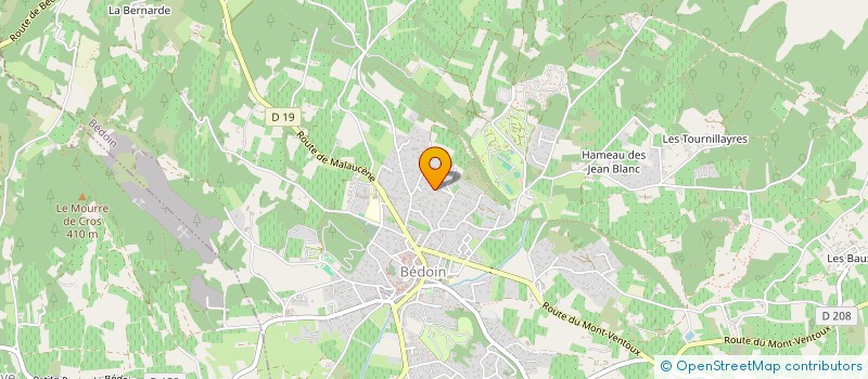 localisation de l'entreprise VENTOUX SUD PAYSAGE  BEDOIN