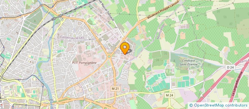 localisation de l'entreprise VENTOUX TEAM à MONTPELLIER