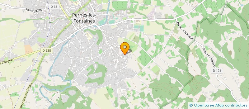 localisation de l'entreprise VENTOUX TRIATHLON CLUB CARPENTRAS à PERNES-LES-FONTAINES