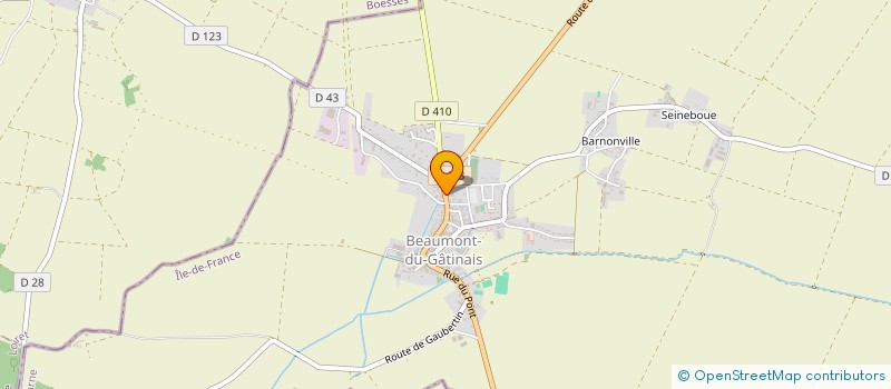 localisation de l'entreprise VENTRE A TERRE à BEAUMONT-DU-GATINAIS