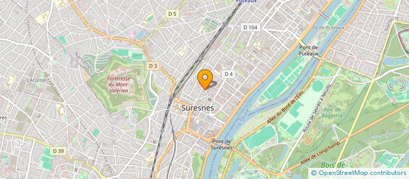 localisation de l'entreprise VENTRICULES à SURESNES
