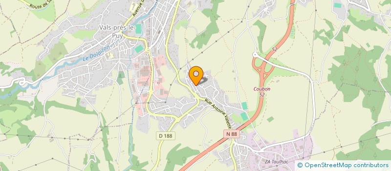 localisation de l'entreprise VENTS  LE PUY-EN-VELAY