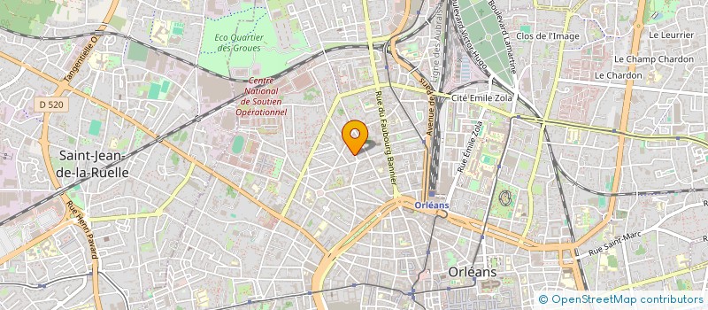 localisation de l'entreprise VENTS DE LOIRE à ORLEANS