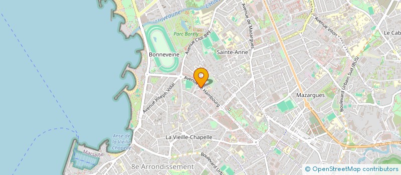 localisation de l'entreprise VENTS DES SENS à MARSEILLE