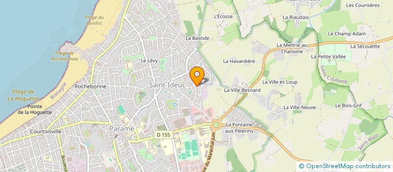 localisation de l'entreprise VENTS DU SUD  SAINT-MALO
