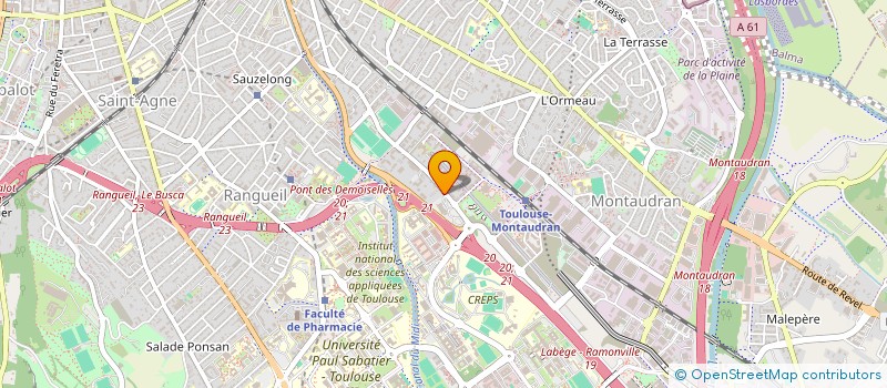 localisation de l'entreprise VENTS DU SUD à TOULOUSE
