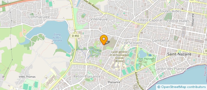 localisation de l'entreprise VENTS PORTANTS 44 à SAINT-NAZAIRE