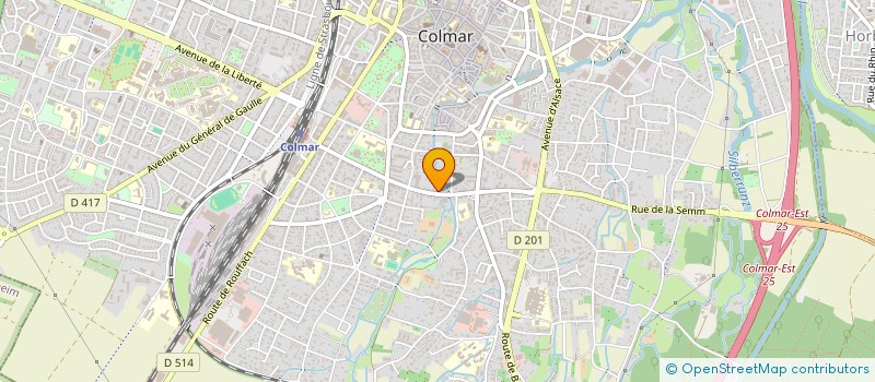 localisation de l'entreprise VENTSYS SARL à COLMAR
