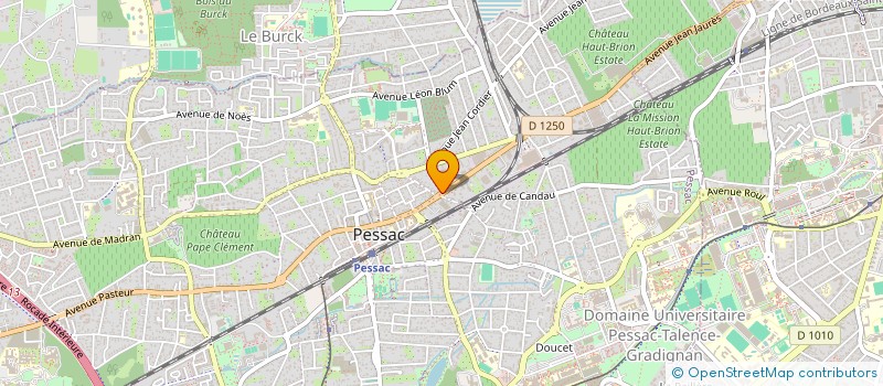 localisation de l'entreprise VENTU MUSICA  PESSAC