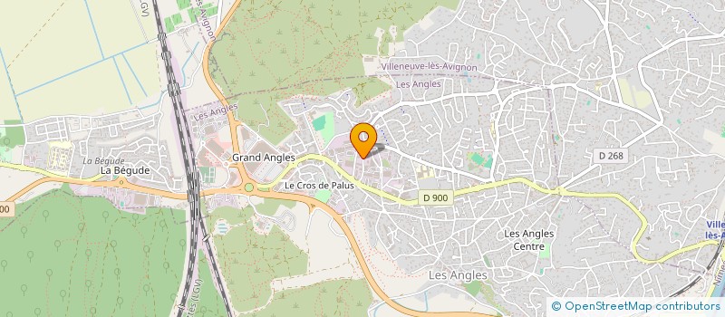localisation de l'entreprise VENTURA à LES ANGLES