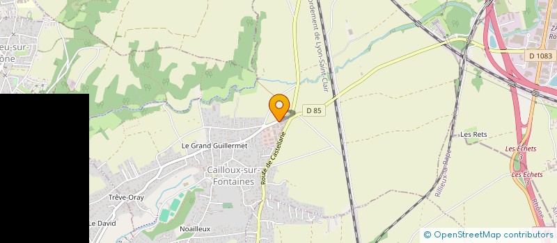 localisation de l'entreprise VENTURA ET FILS  CAILLOUX-SUR-FONTAINES