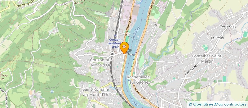 localisation de l'entreprise VENTURA INVEST  SAINT-ROMAIN-AU-MONT-D'OR