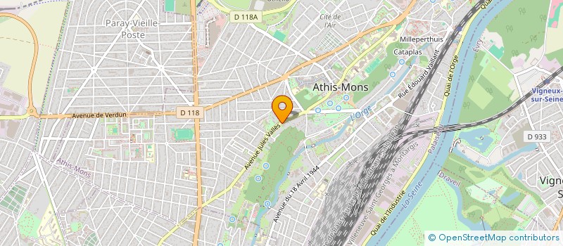 localisation de l'entreprise VENTURA RENOVE à ATHIS-MONS