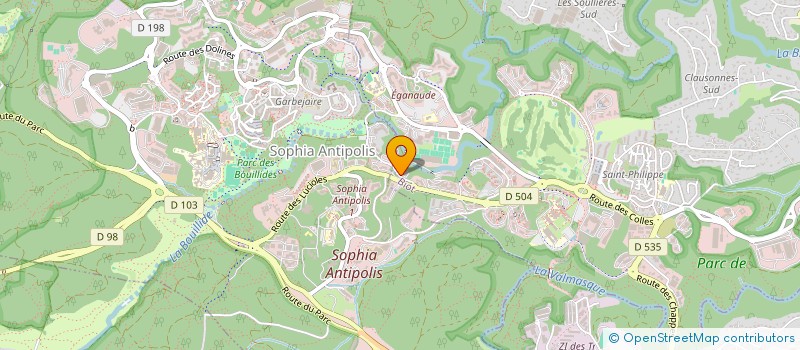 localisation de l'entreprise VENTURE IMMO  BIOT