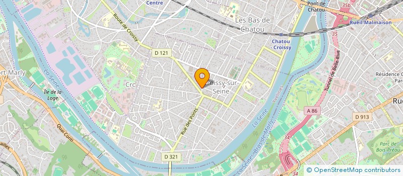 localisation de l'entreprise VENTURE PADEL à CROISSY-SUR-SEINE