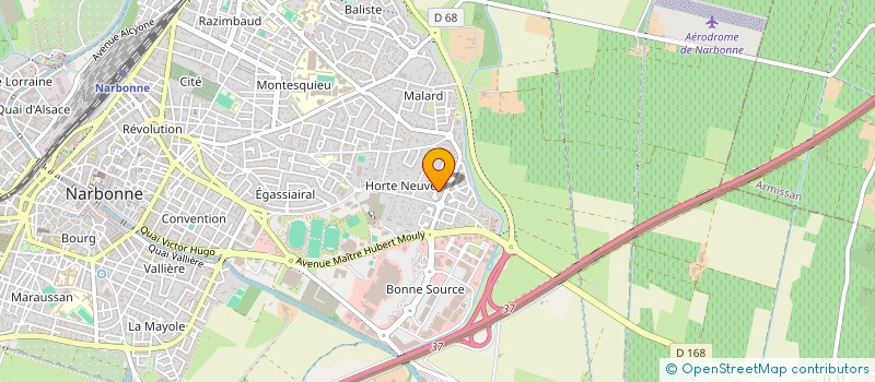 localisation de l'entreprise VENTURE SPORT AUTOMOBILE  NARBONNE