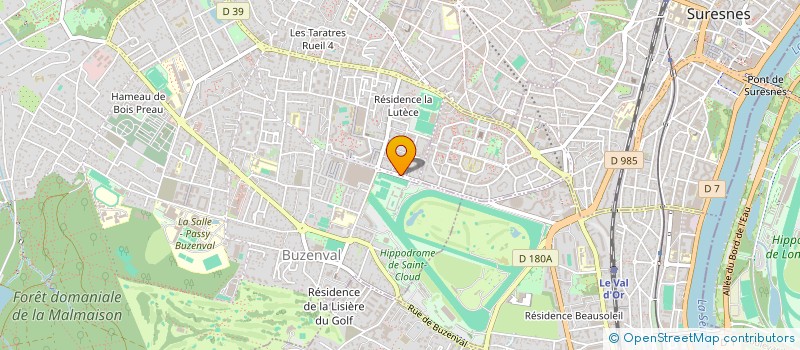 localisation de l'entreprise VENTURI CLIMATISATION à RUEIL-MALMAISON