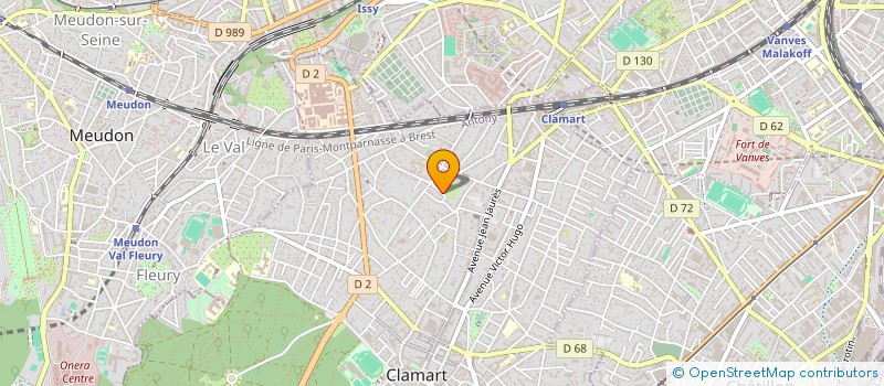 localisation de l'entreprise VENTURI IMMO à CLAMART