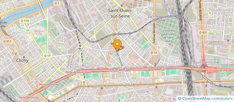 localisation de l'entreprise VENTURI SAS à SAINT-OUEN-SUR-SEINE