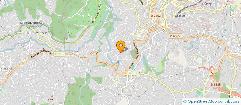localisation de l'entreprise VENTURIS à GRASSE