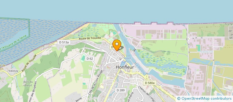 localisation de l'entreprise VENTURIZONE à HONFLEUR
