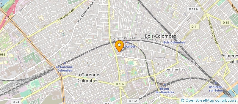 localisation de l'entreprise VENTURY NETWORK à LA GARENNE-COLOMBES