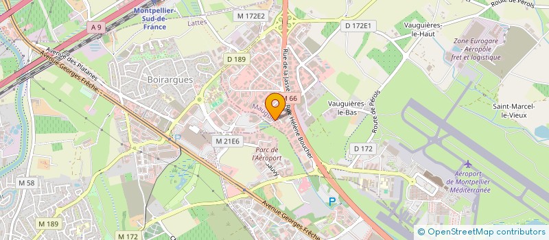 localisation de l'entreprise VENU D AILLEURS  MAUGUIO