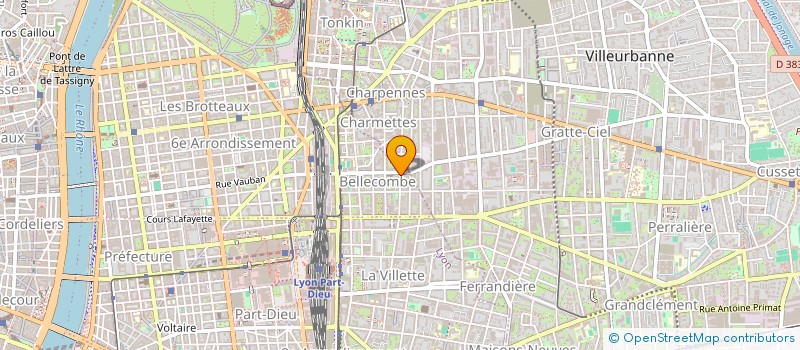 localisation de l'entreprise VENUES GROUP à LYON