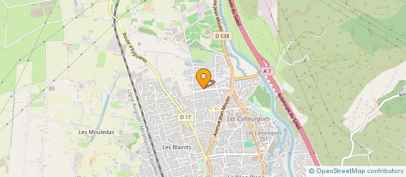 localisation de l'entreprise VENUS 13  SALON-DE-PROVENCE