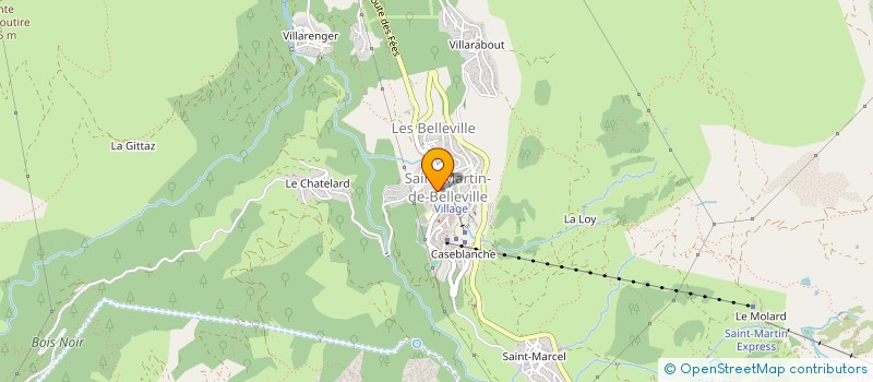 localisation de l'entreprise VENUS  LES BELLEVILLE