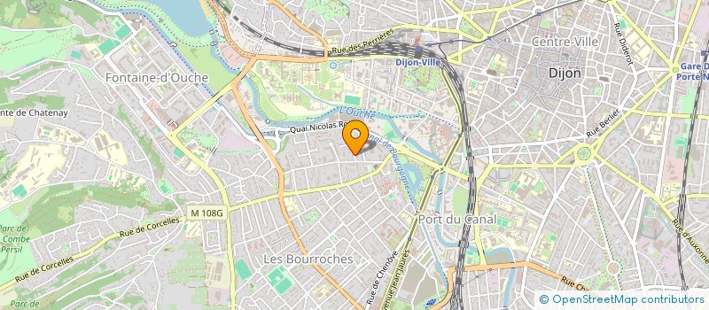 localisation de l'entreprise VENUS à DIJON