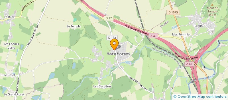 localisation de l'entreprise VENUS  DRUILLAT